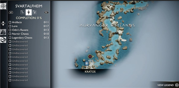 战神5奥丁的渡鸦在哪